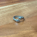 Double Snake Head Ring